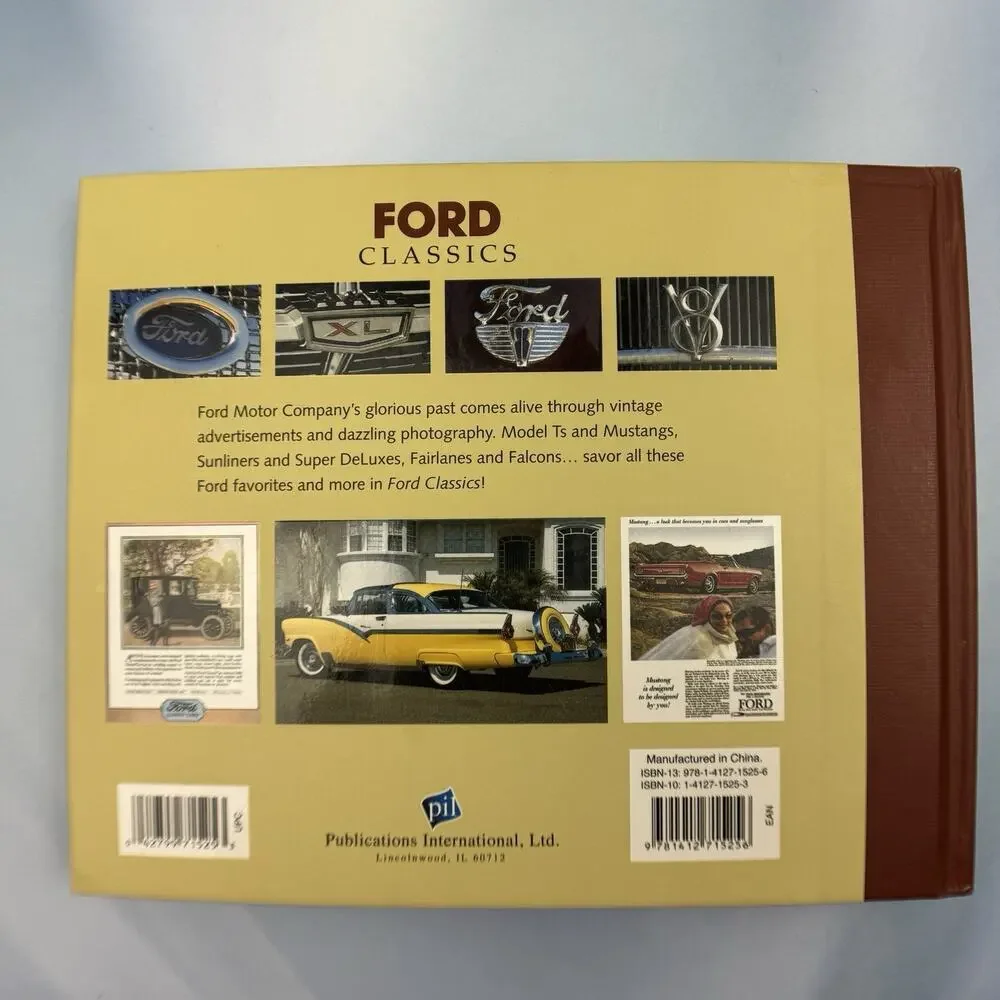 Ford Classics -‎ Hardcover by Auto Editors of Consumer Guide Coffee Table Book